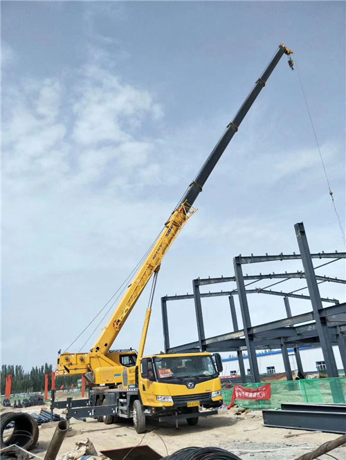 福安市超高层建筑钢结构吊装案例